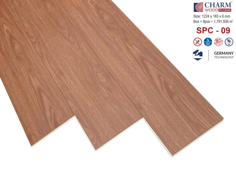 Giá sàn nhựa Charm wood